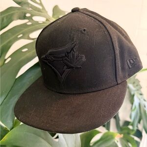 Toronto Blue Jays New Era Black 9FIFTY Snapback Hat